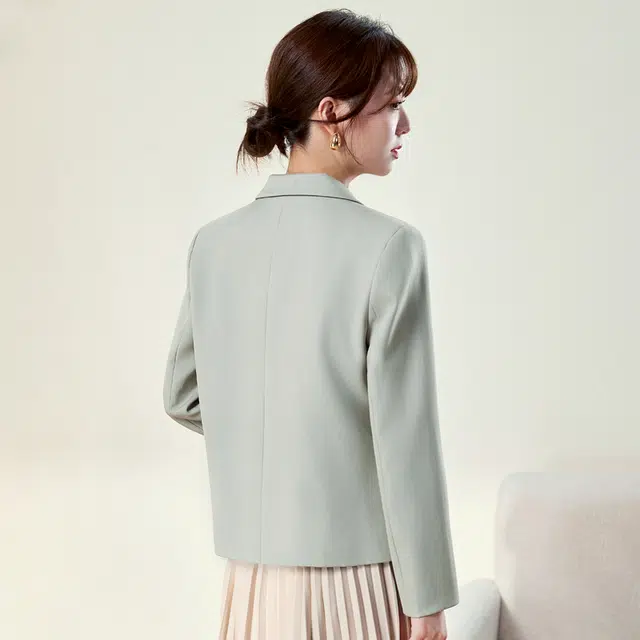 唐娜姿兰 高端气质时尚通勤长袖西装外套女西服 女款