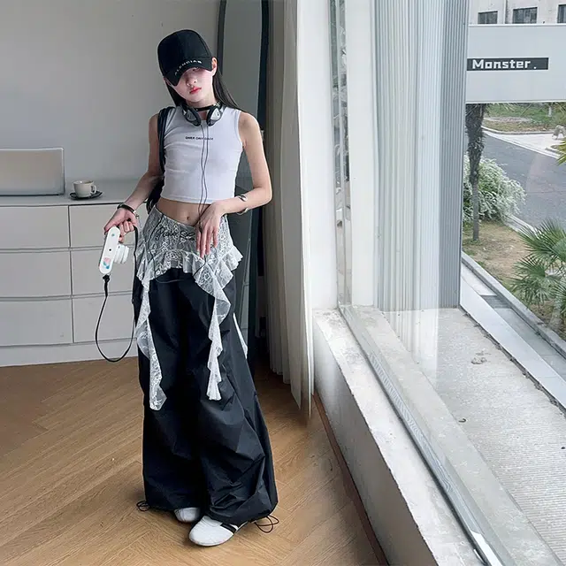 童森童马长裤 百搭舒适潮流 黑色 儿童款
