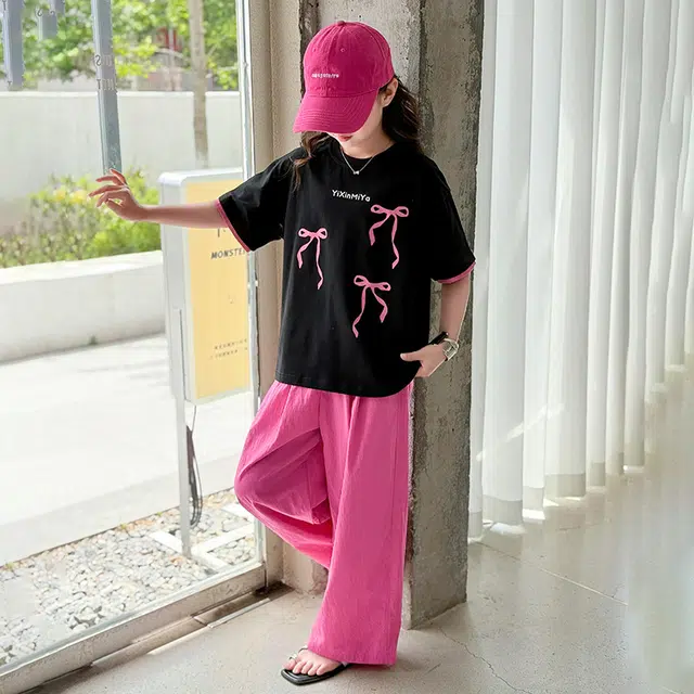 童森童马长裤 休闲舒适亮眼百搭 儿童款