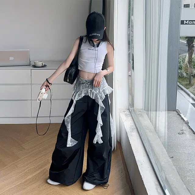 童森童马长裤 百搭舒适潮流 黑色 儿童款