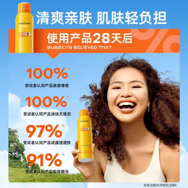Mistine 2023 180ml 120ml