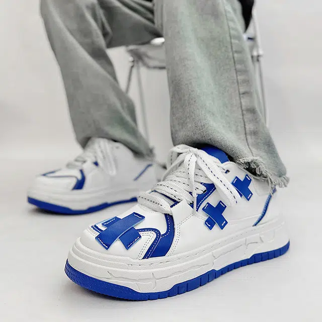 乐乐鱼 小众设计 休闲 低帮 板鞋 男款