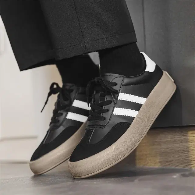 乐乐鱼 美式复古小众时尚百搭休闲 包裹性耐磨轻便 低帮 板鞋 男款