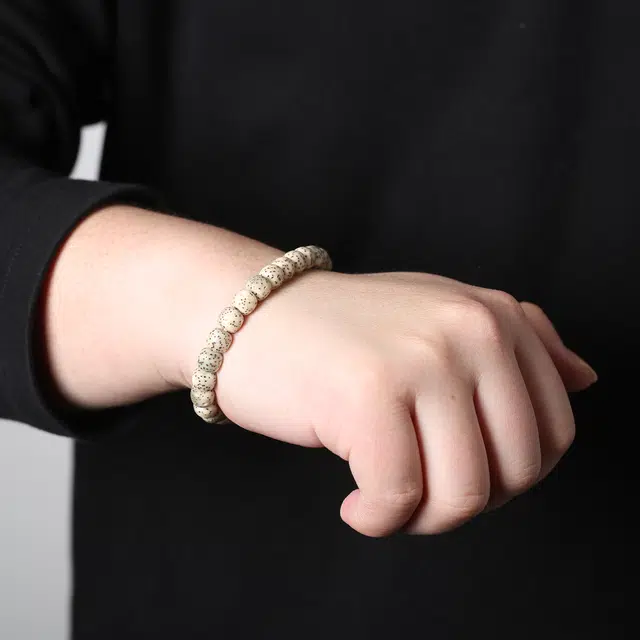 潘家园 精工精挑 老型单圈 星月菩提 手串 男女同款情侣款