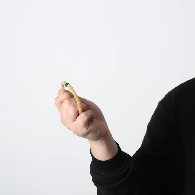 潘家园 蜜糖色老型直切 老型单圈 菩提根 手串 男女同款情侣款