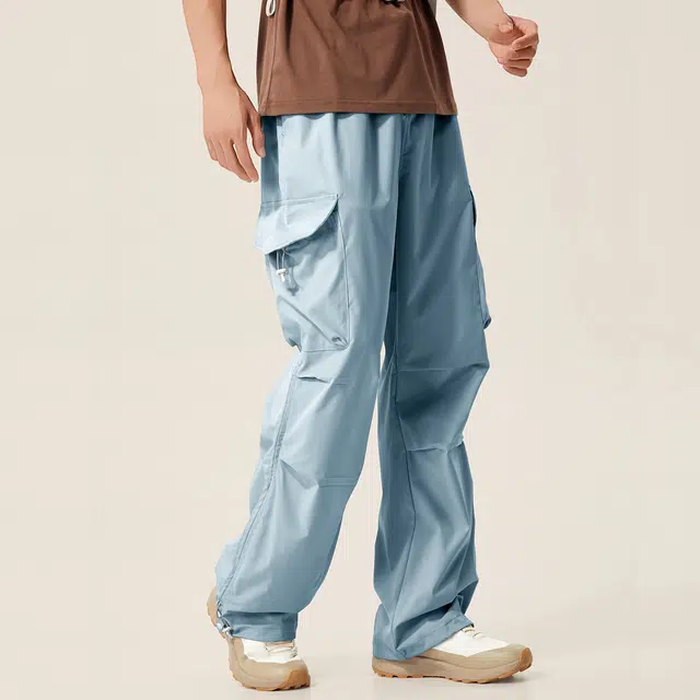 纳趣 山系户外吸湿速干露营徒步工装长裤子伞兵裤休闲裤 男女同款