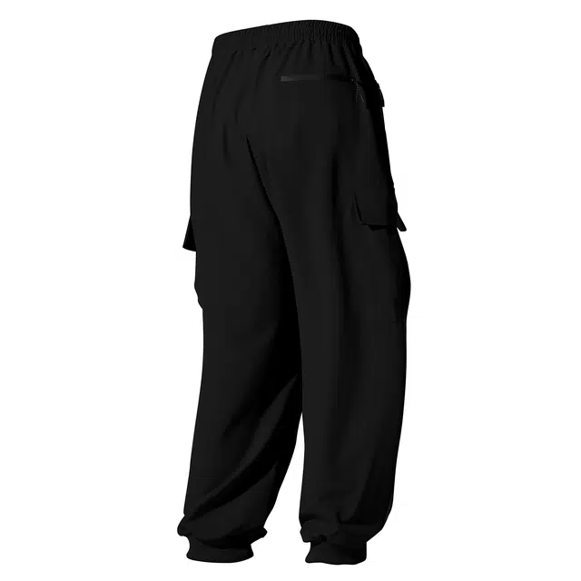 纳趣 都市机能山系户外多口袋拉链纯色工装简约百搭时尚束脚休闲裤 男女同款