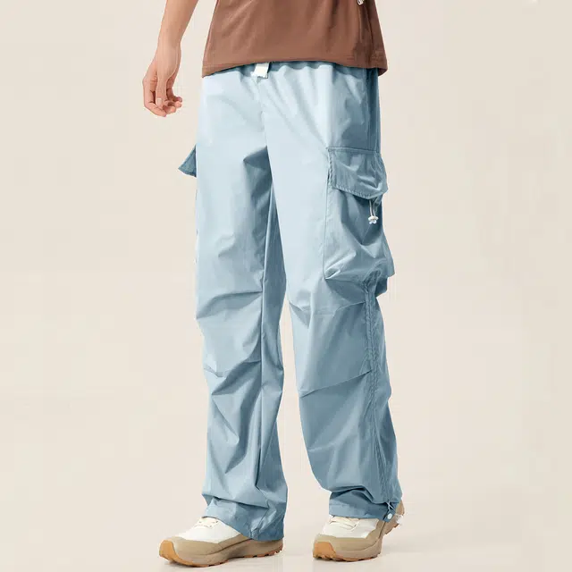 纳趣 山系户外吸湿速干露营徒步工装长裤子伞兵裤休闲裤 男女同款