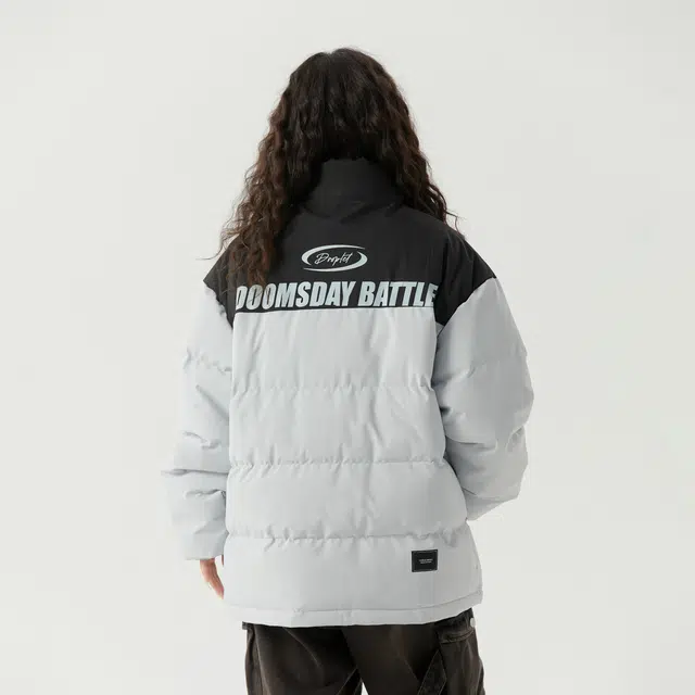 三体 水滴系列 美式复古撞色拼接立领开衫百搭保暖加厚登山服柔软舒适防风防水防寒潮牌户外机能风长袖面包服棉服 男女同款