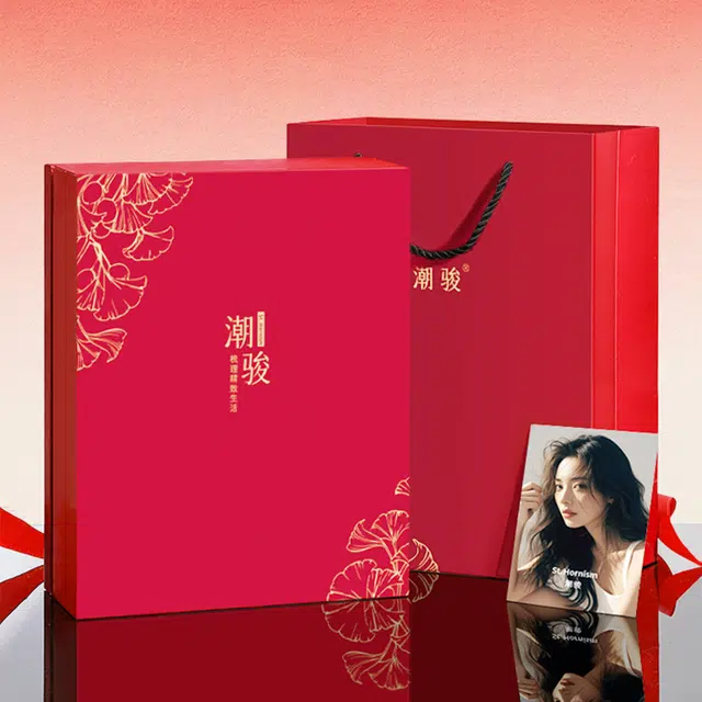 潮骏  高颜值天然牛角梳子翩跹蝶舞套装顺发按摩 母亲妈妈女生节庆通用实用高档礼盒