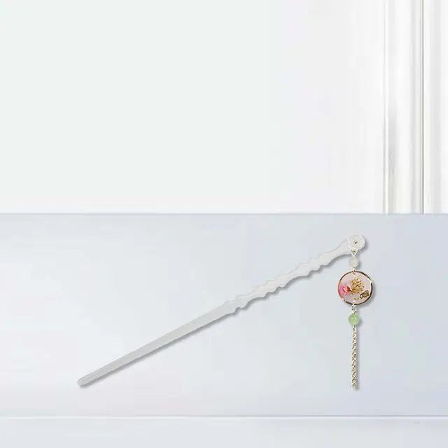 晶莱欧 如意桃花 气质轻奢高级感优雅甜美 发簪 女款