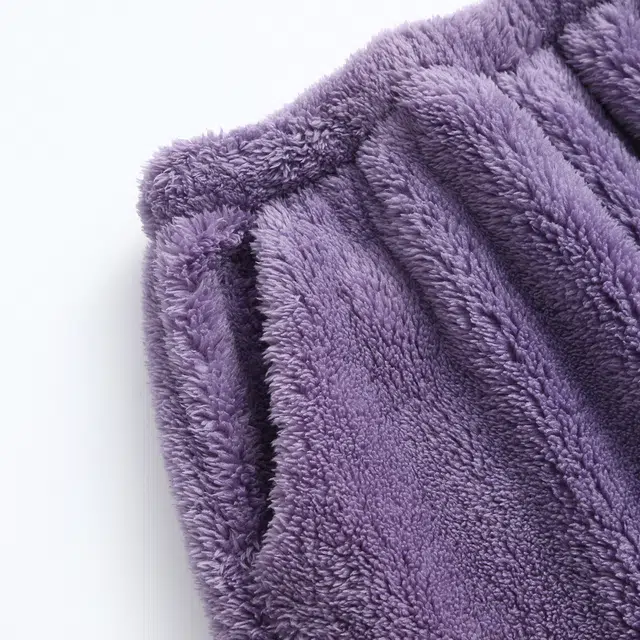 芬腾 法兰绒睡裤女冬季加绒加厚绒居家长裤大码家居裤外穿保暖裤 女款