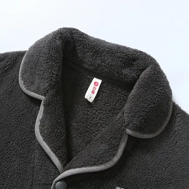 芬腾 加厚保暖舒适透气睡衣套装 男款