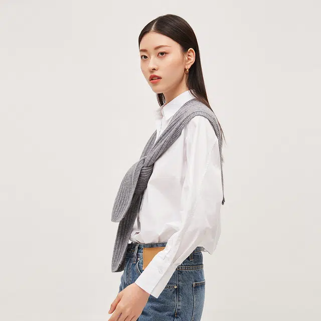 恒源祥 针织小众设计 披肩 女款