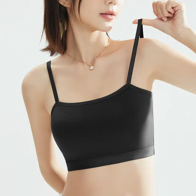 润微 免穿文胸防走光美背内搭吊带 女款