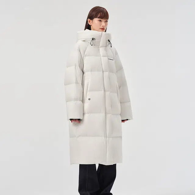 坦博尔 休闲纯色保暖羽绒服 女款