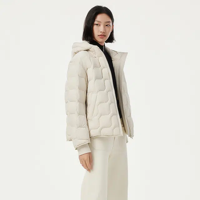 坦博尔 时尚休闲百搭轻便户外舒适保暖连帽羽绒服 女款