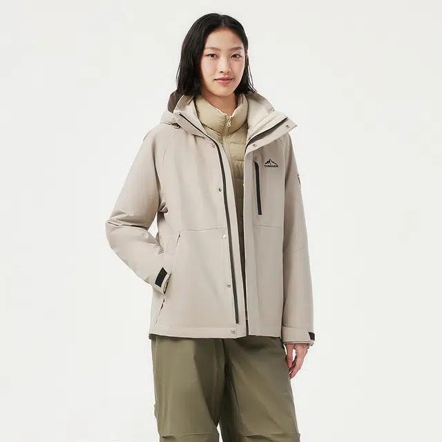 坦博尔 户外运动三合一可脱卸内胆羽绒服 男女同款