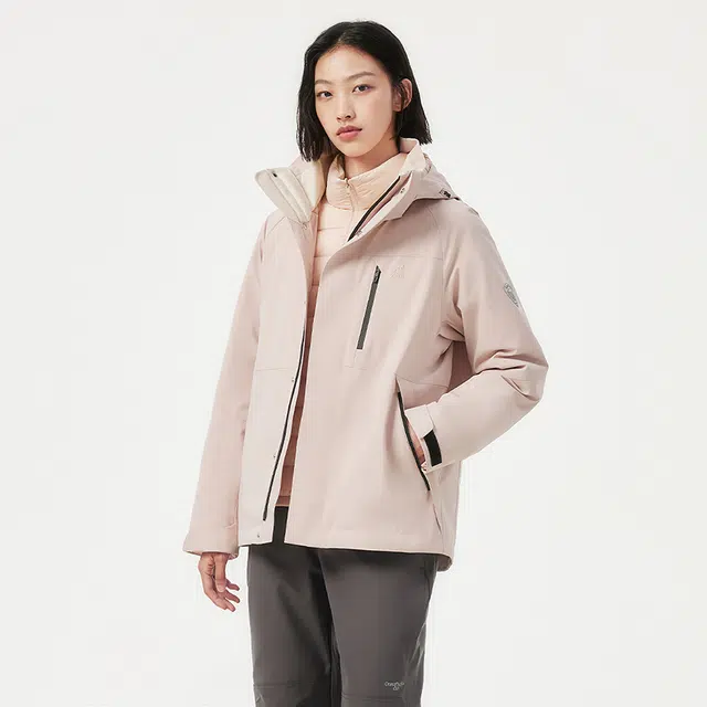坦博尔 户外运动三合一可脱卸内胆羽绒服 男女同款