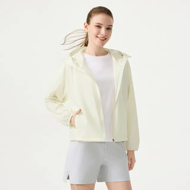 坦博尔 户外运动纯色简约百搭防晒服 女款