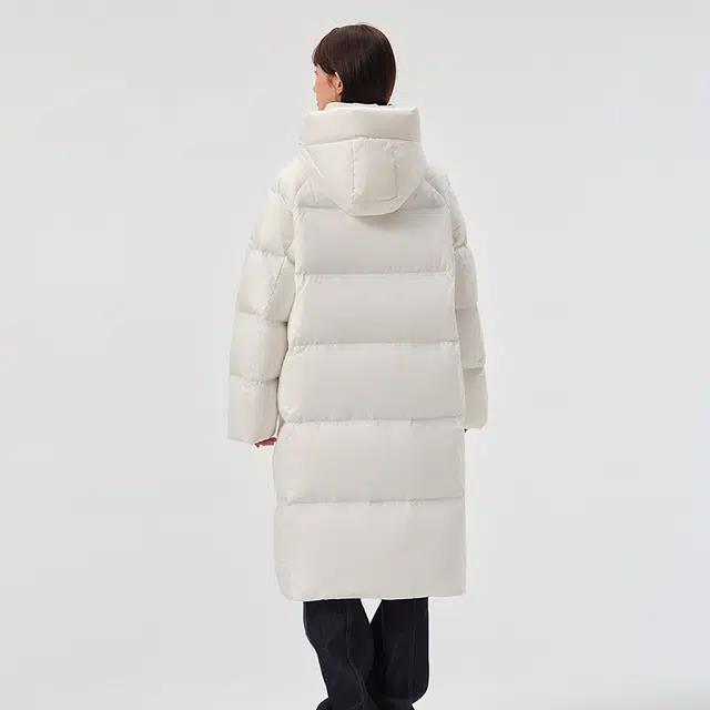 坦博尔 休闲纯色保暖羽绒服 女款