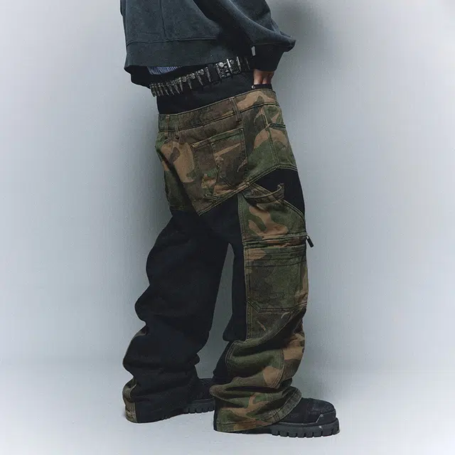antidote worldwide Camouflage Canvas Pants