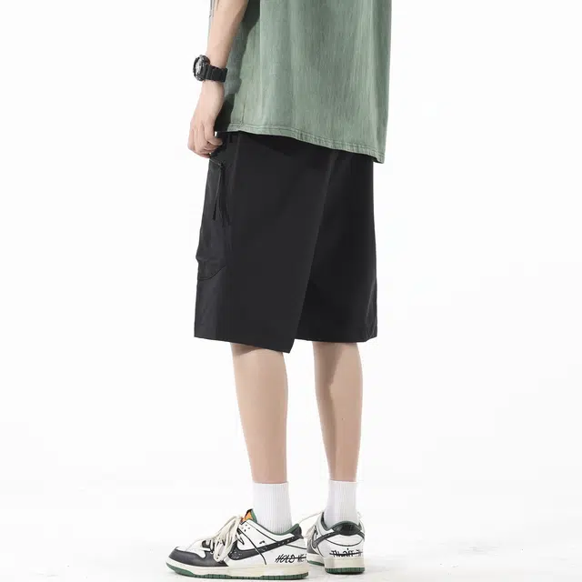 北欧攻略 多风格户外通勤百搭口袋休闲短裤 男女同款
