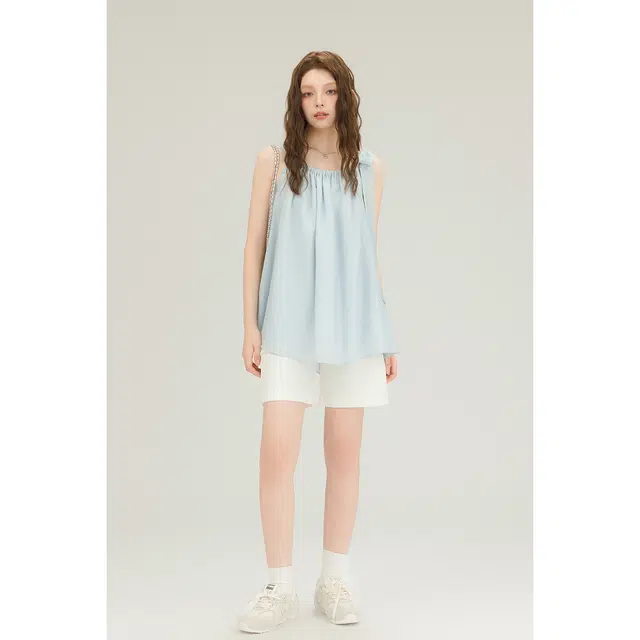 如续 法式设计感宽松纯色简约舒适吊带 女款