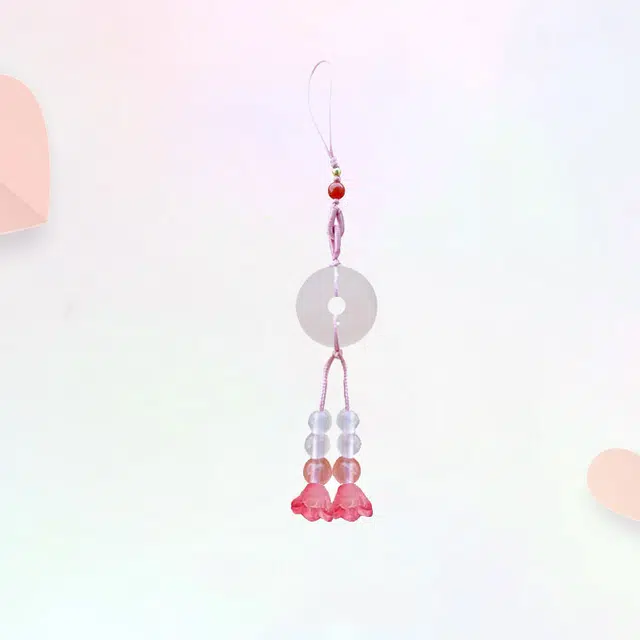 卡莱茵 平安顺遂平安扣 新中式小众设计#好运 有机玻璃 挂件 男女同款情侣款