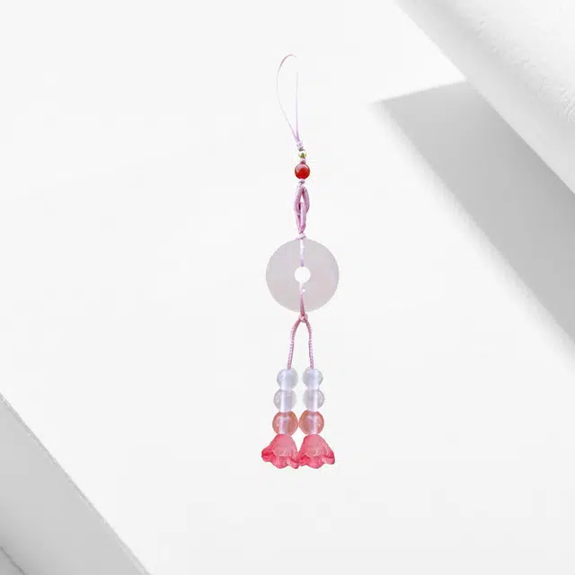 卡莱茵 平安顺遂平安扣 新中式小众设计#好运 有机玻璃 挂件 男女同款情侣款