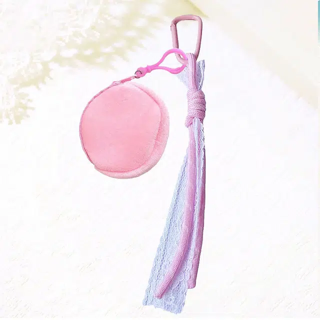 卡莱茵 【小包包】小清新可爱风带蕾丝边简约甜美精致时尚俏皮轻奢小众百搭#好运 尼龙 挂件 男女同款情侣款