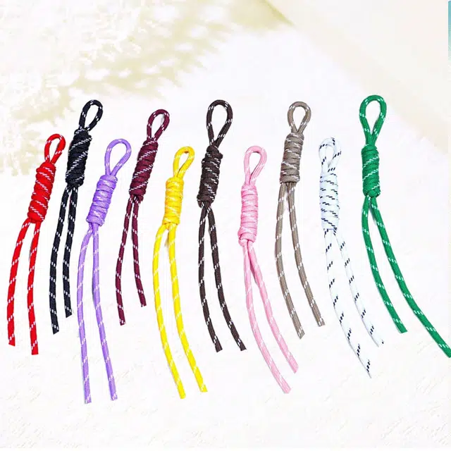 卡莱茵 【多巴胺配色】 手工编织小短绳 手机防丢 可爱配色#好运 尼龙 挂件 男女同款情侣款