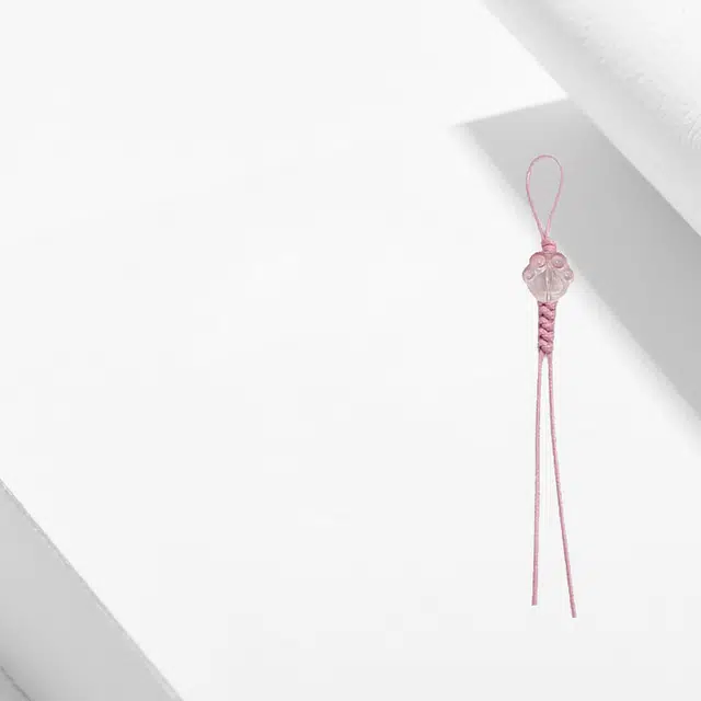 夏日简约 卡莱茵 织物小清新猫爪小挂饰 玻璃 挂件 男女同款情侣款