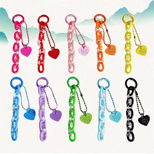 卡莱茵 夏日多巴胺 个性潮流时尚小众 亚克力 挂件 男女同款情侣款