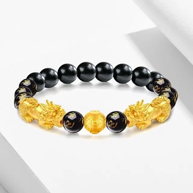 溯源京作 六字箴言 招财貔貅 新中式国潮复古民族风 吉祥瑞兽 招财纳福 聚财吸金 诸事顺遂#好运 檀木 手串 男女同款情侣款