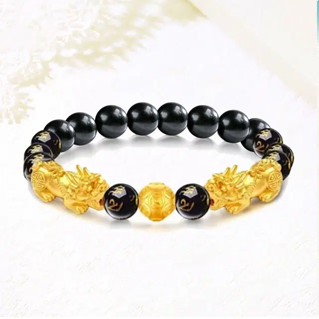 溯源京作 六字箴言 招财貔貅 新中式国潮复古民族风 吉祥瑞兽 招财纳福 聚财吸金 诸事顺遂#好运 檀木 手串 男女同款情侣款