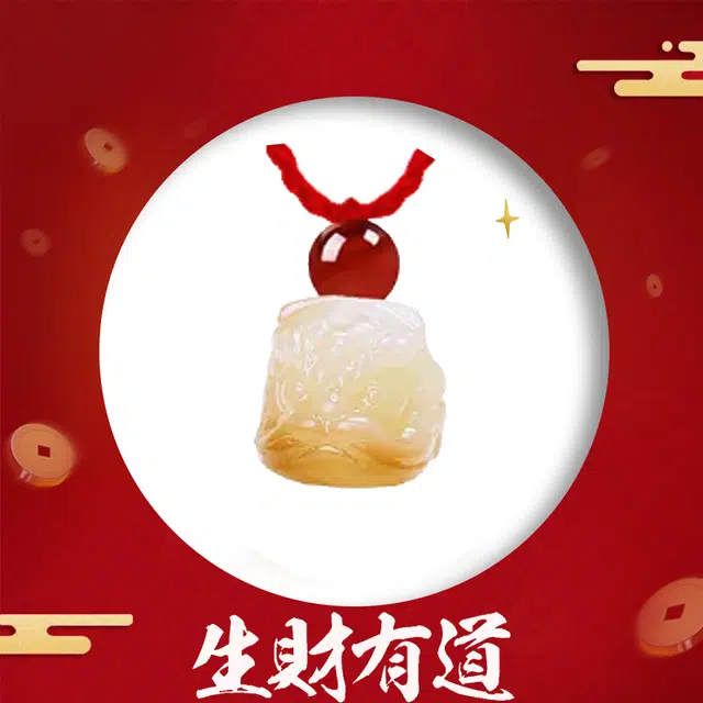 溯源京作 醒狮吉祥如意 新中式国潮 好运莲莲 优雅大气 平安小众高级感 设计通勤时尚温柔精美#好运 菩提根 项链 男女同款情侣款