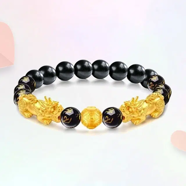 溯源京作 六字箴言 招财貔貅 新中式国潮复古民族风 吉祥瑞兽 招财纳福 聚财吸金 诸事顺遂#好运 檀木 手串 男女同款情侣款