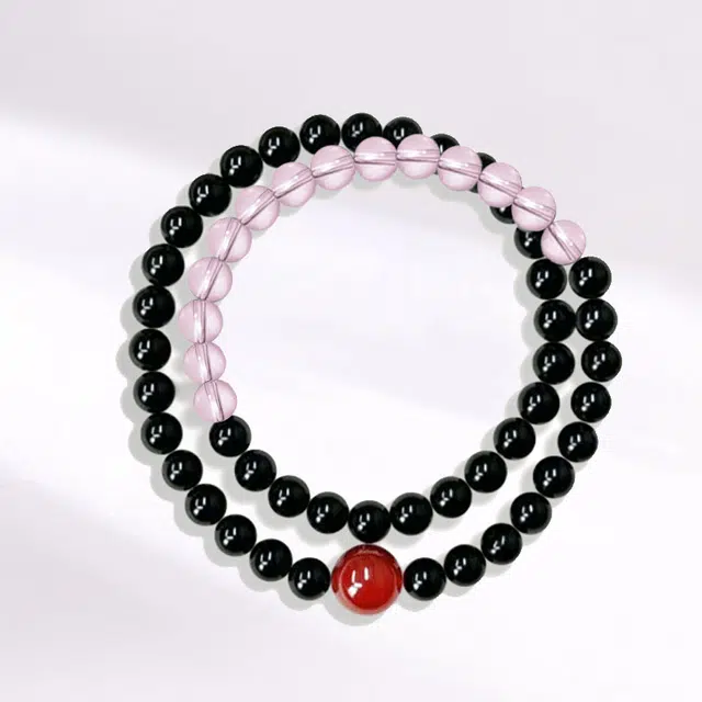 溯源京作 一抹相思 复古素雅简约时尚 百搭精致小众设计感 国潮新中式#好运 檀木 木作手串 男女同款情侣款