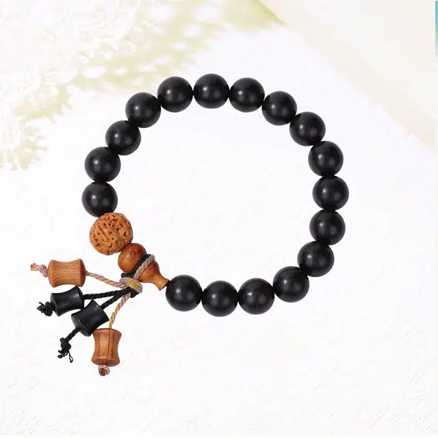 溯源京作 【吉祥如意】新中式国潮小众简约高级感气质复古轻奢风单圈葫芦串珠文玩手饰 百搭日常通勤 #好运  檀木 手串 男女同款情侣款