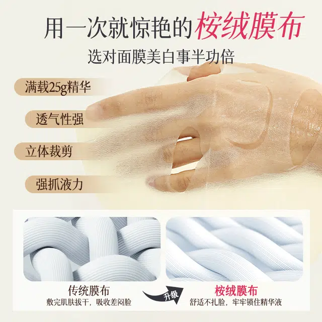 一水间 水乳面膜四件套 雪肤韵烟酰胺 莹润焕亮补水 淡斑去黄气