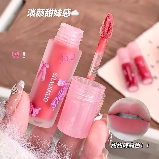 莎琪诺 柔纱云感唇泥 哑光 易上色自然持久显白