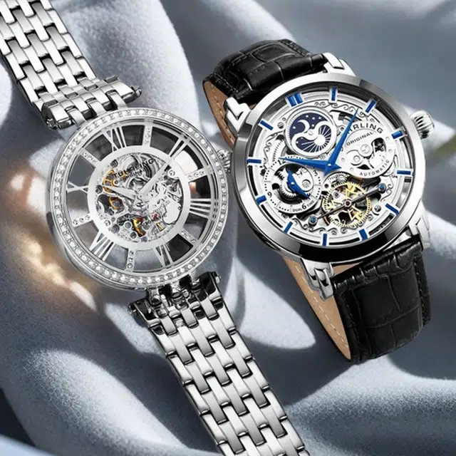 STUHRLING 46mm 50 371.01+3944.1