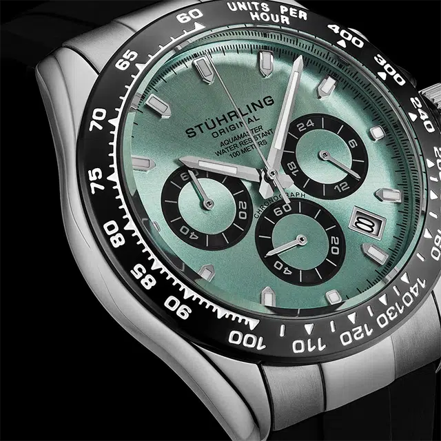 STUHRLING 42mm 4050.1+3950L.1