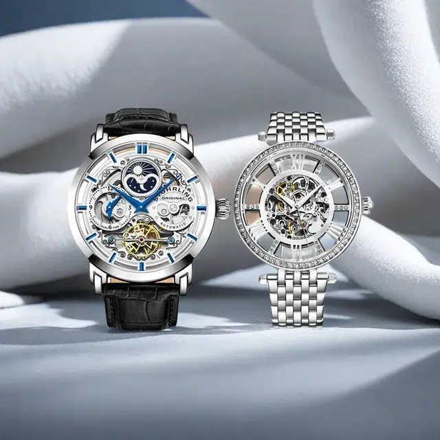 STUHRLING 46mm 50 371.01+3944.1