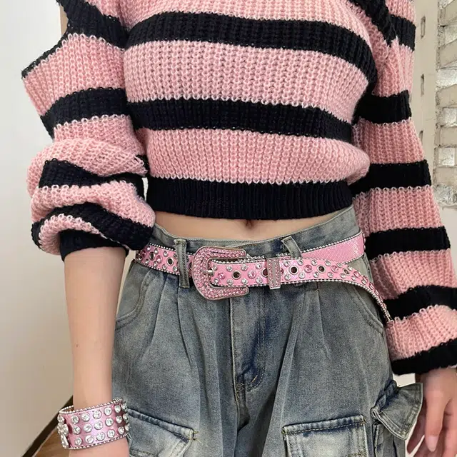 NINE NAIL Y2K Retro Belt