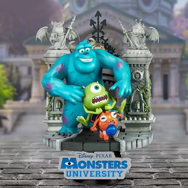 野兽王国 皮克斯 怪兽大学 毛怪与大眼仔 比例手办