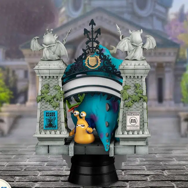 野兽王国 皮克斯 怪兽大学 毛怪与大眼仔 比例手办