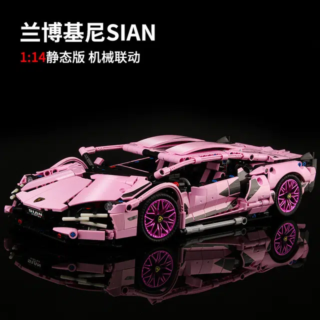 猴大使 遥控赛车兰博宝时捷 拼装模型