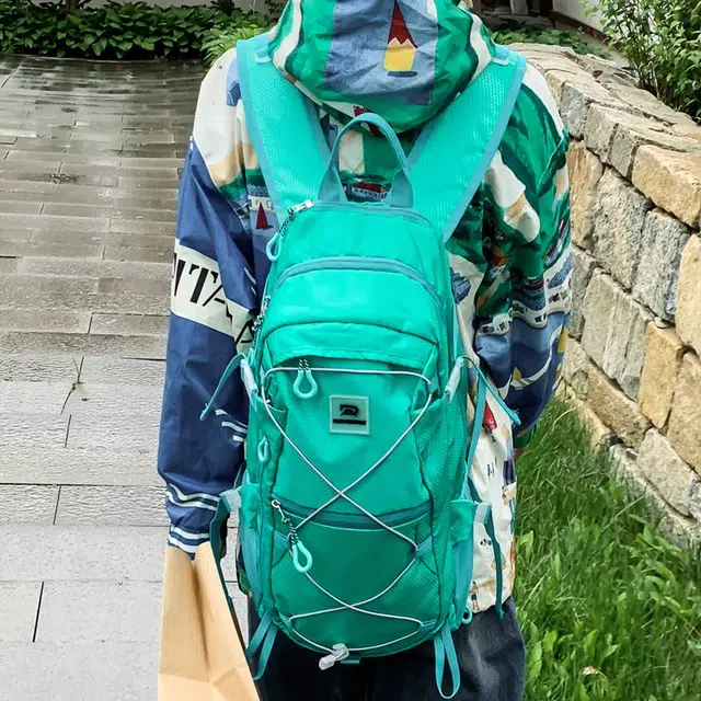 泰迪珍藏 便携通勤百搭 尼龙 双肩包 常规 男女同款情侣款 多色